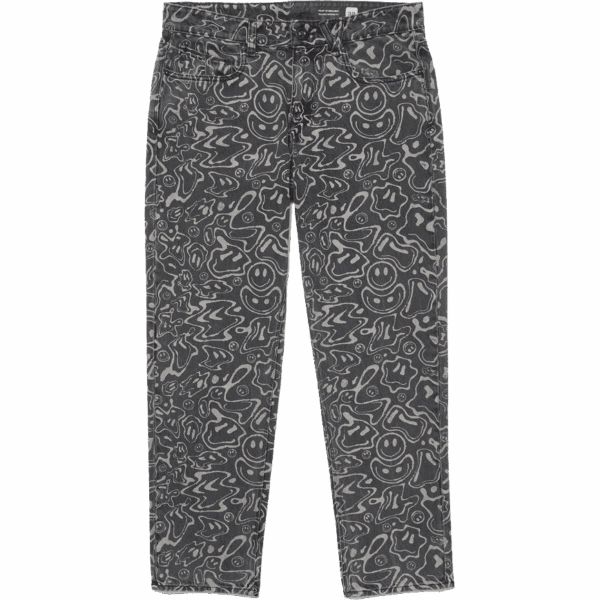 volcom pants denim fa filip rygalski (black print)