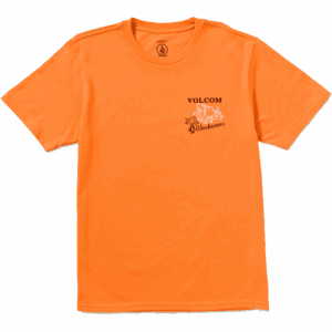 volcom tee shirt pour choices (neon orange)
