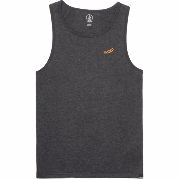 volcom top tank pistol stone heather (heather black)