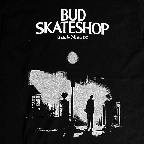 bud skateshop tee shirts