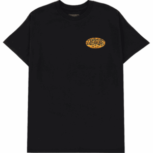 creature tee shirt crash and burn (black)