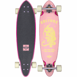 dusters longboard culture (pink/yellow) 33×8.5