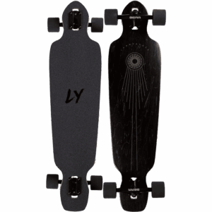 landyachtz longboard battle axe 38 black space book 38.2×9.4