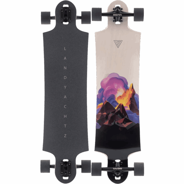landyachtz longboard switchblade 38 crown peak 38×9.8