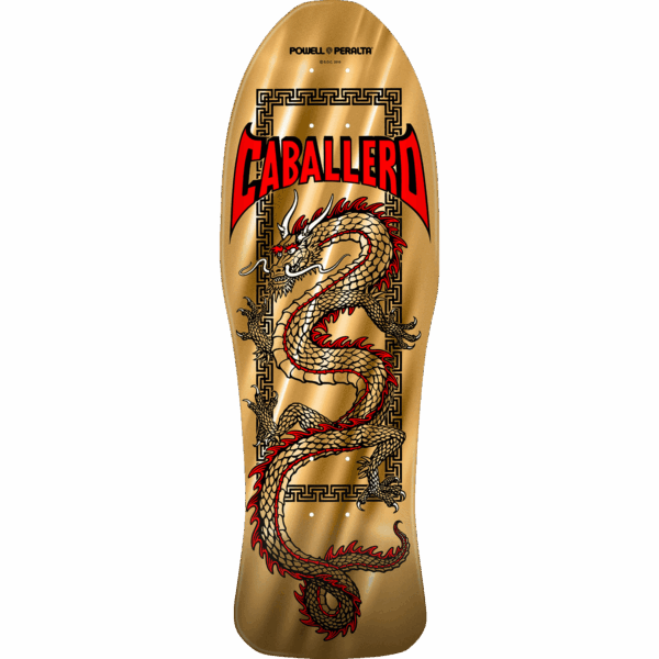 powell peralta board old school dragon chin caballero 10
