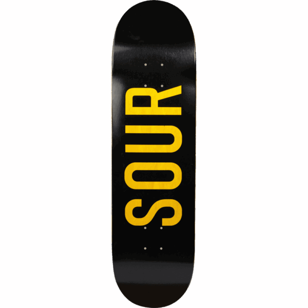 sour board army (black/yellow wood) 8.5
