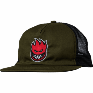 spitfire cap trucker bighead fill (olive/black)