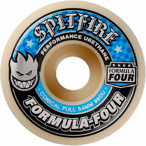 spitfire wheels formula four conical full 99a 54mm