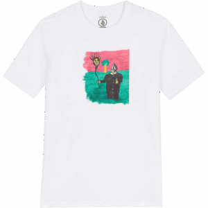volcom tee shirt bsc issam (white)