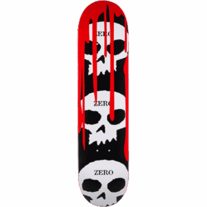 zero board 3 skull blood (black/white/red) 7.75