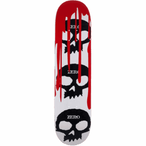 zero board 3 skull blood (white black/red) 7.875