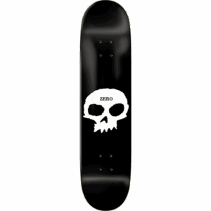 zero board single skull (black/white) 8.5