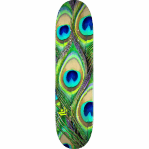 mini logo board fin fur feather 18 peacock 8.5