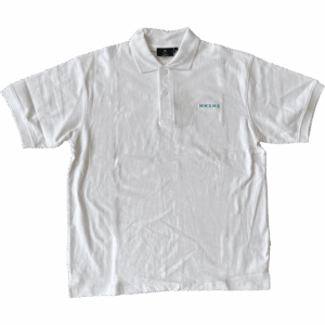 nnsns polo embroidered (white/teal)