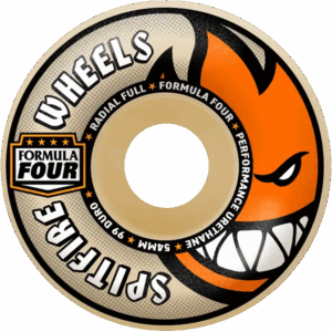 spitfire wheels formula four radial full 99a 54mm