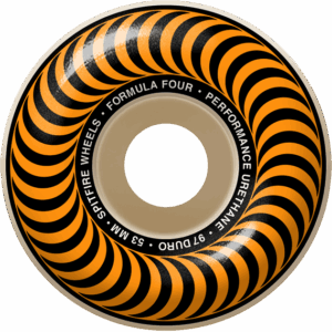 spitfire wheels formula four classics (orange) 97a 53mm