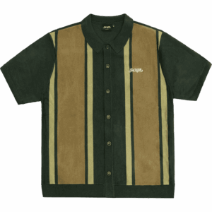 jacker shirt short sleeves cardigan grandpa (green)