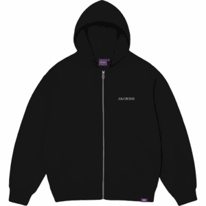 jacker sweatshirt hooded zip notorious (black)