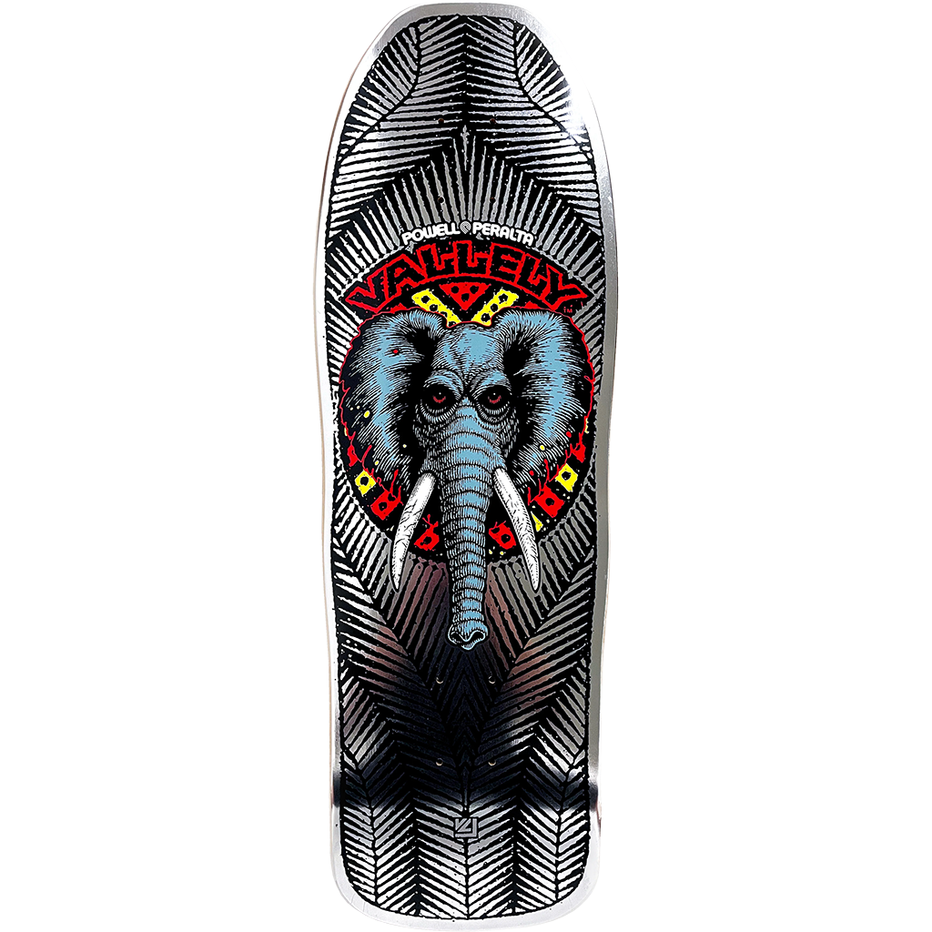 powell peralta board old school elephant m vallely (silver) 9.8 powell peralta board old school elephant m vallely (silver) 9.8