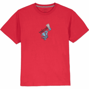volcom tee shirt fa jj villard 3 (lifeguard red)