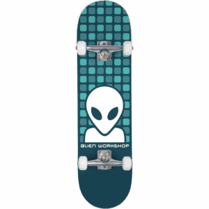 alien workshop skateboard complete matrix (blue) 7.75