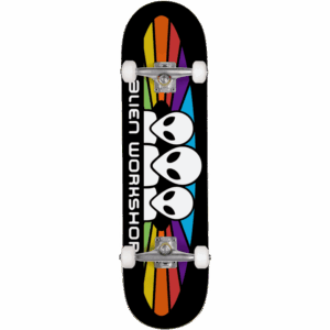 alien workshop skateboard complete spectrum (black) 7.75