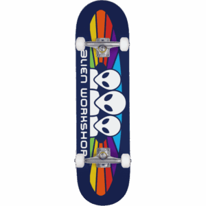 alien workshop skateboard complete spectrum (navy) 8