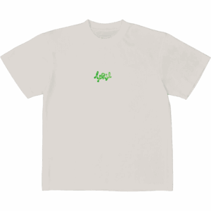 april tee shirt mushroom by ema gaspard (white)