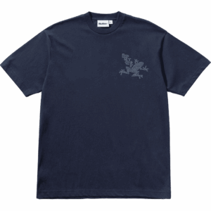 butter goods tee shirt croaker (navy)
