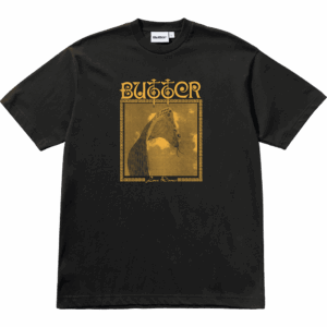 butter goods tee shirt love dance (black)