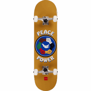 chocolate skateboard complete peace power anderson 8.25