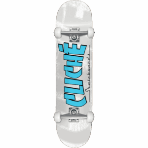 cliché skateboard complete banco (blue/white) 8
