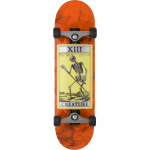 creature skateboard complete deathcard 8.25