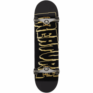creature skateboard complete logo outline 8.25