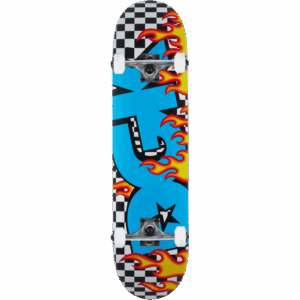 dgk skateboard complete on fire 8.25