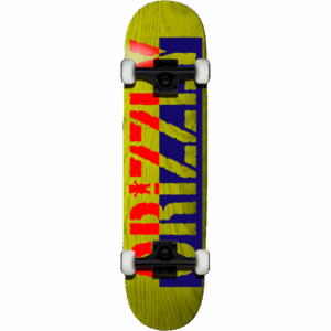 grizzly skateboard complete two faced 8