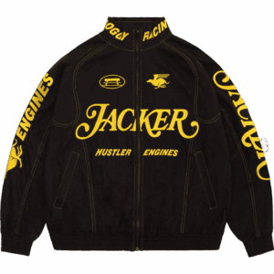 jacker jacket track doggy racing (black)
