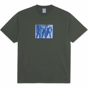 polar tee shirt cut outs (dark olive)