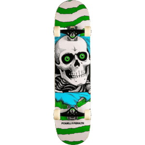 powell peralta skateboard complete ripper (green) 7.5