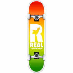 real skateboard complete be free fades 7.75