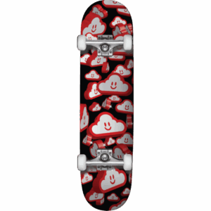 thank you skateboard complete candy cloud (black) 8