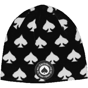 thrasher beanie skully oath (black)