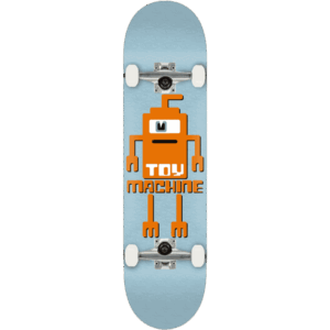 toy machine skateboard complete sect binary (orange) 8