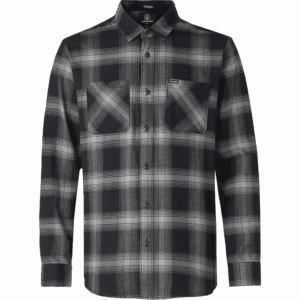volcom shirt flannel netastone (black)