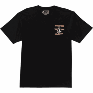 volcom tee shirt enamel (black)