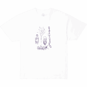 volcom tee shirt lse poetic dess (white)