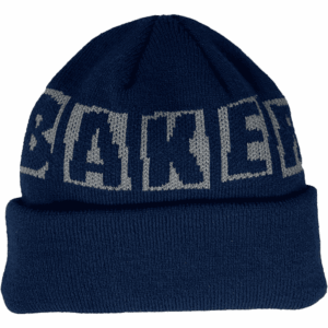 baker beanie brand logo (navy)