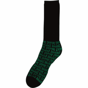 creature socks lurkers (black)