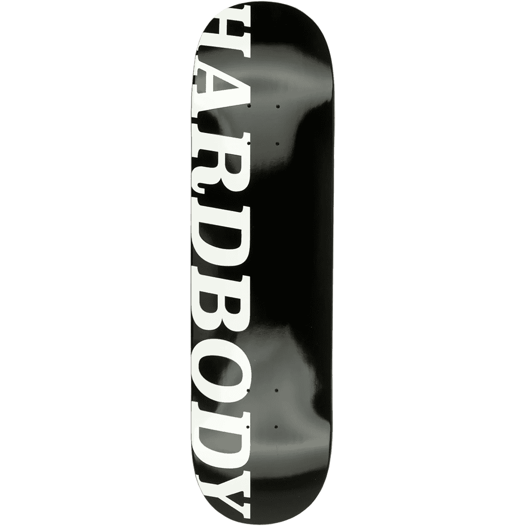 hardbody board logo (black/white) 8.25 hardbody board logo (black/white) 8.25