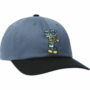 huf cap 6 panel mickey greetings (charcoal)